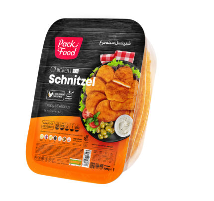 شنیسل مرغ سوخاری 80درصد ظرف 500گرمی سمین
